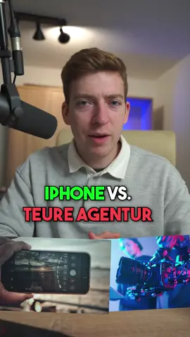 Iphone vs teure Agentur! #kamera #agentur #filmen #videodreh #videoproduktion